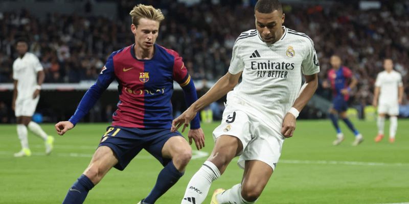 Real Madrid vs Barcelona đều đang thi đấu thăng hoa