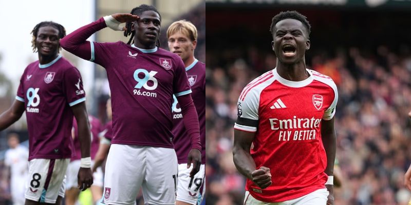 Sự chênh lệch giữa Burnley vs Arsenal là rất lớn